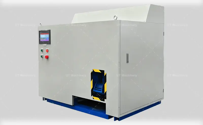Industrial Aluminum Swarf Briquetting Press with PLC Control Panel