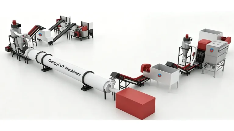 Fully Automated Biomass Briquette Production Line