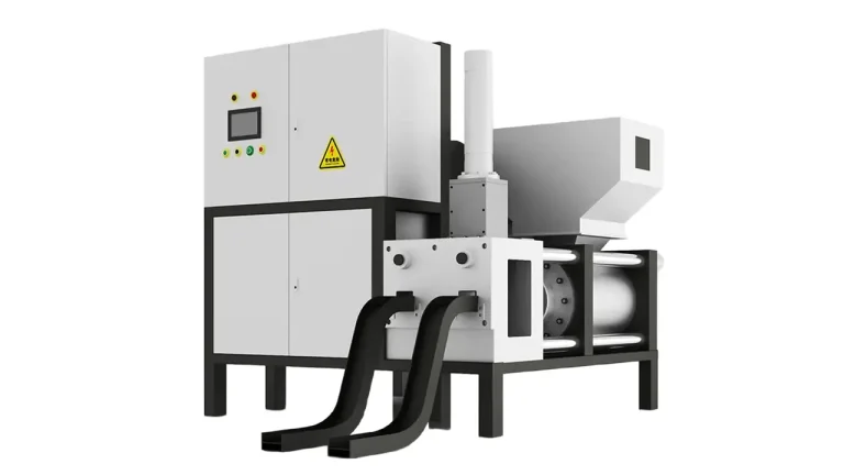 Dual-Outlet Hydraulic Wood Briquetting Machine