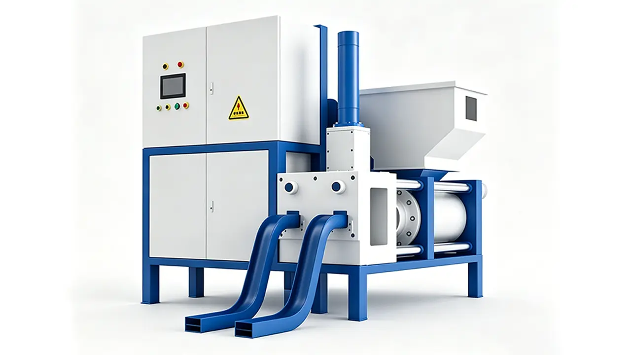 Metal Scrap Briquette Press