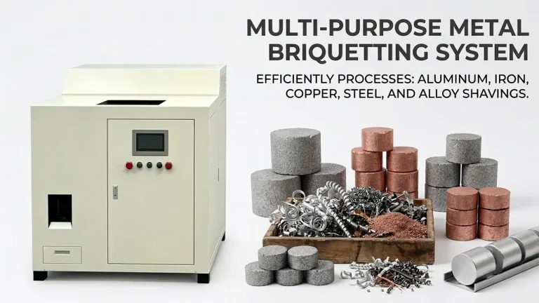 How to Choose the Right Briquetting Machine for Different Metal Chips
