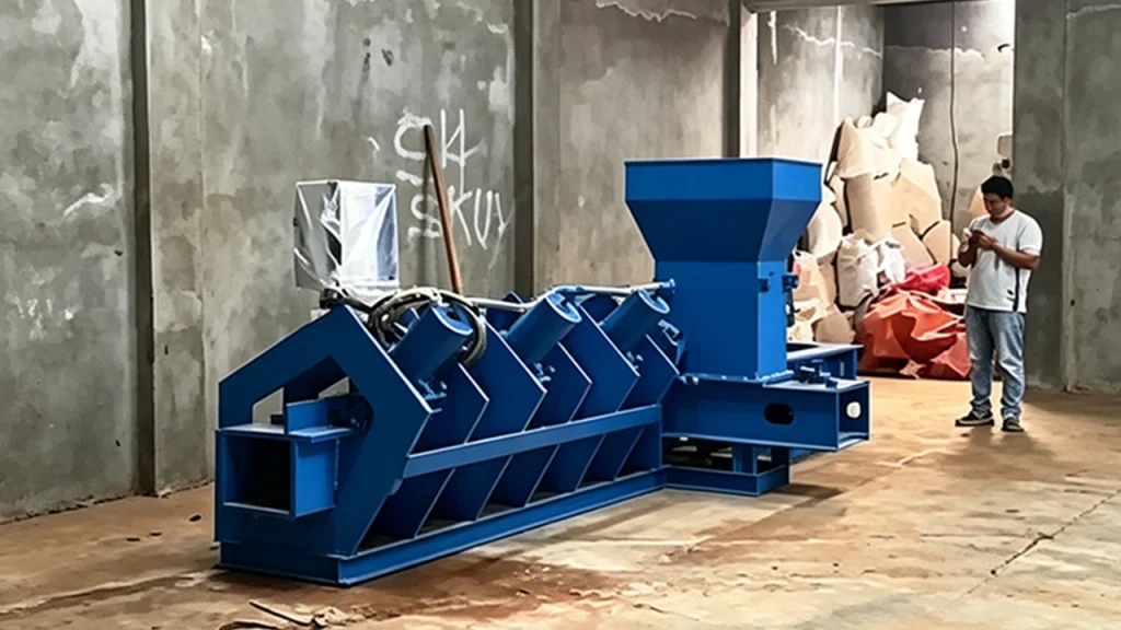 5kg Cocopeat Briquette Machine Solution for Indonesia