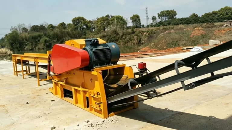 Industrial Drum Chipper Machine