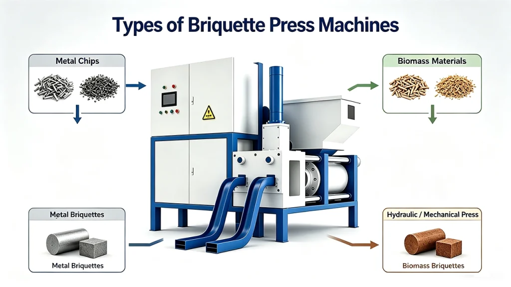 Types of Briquette Press Machines: Technology and Selection Guide